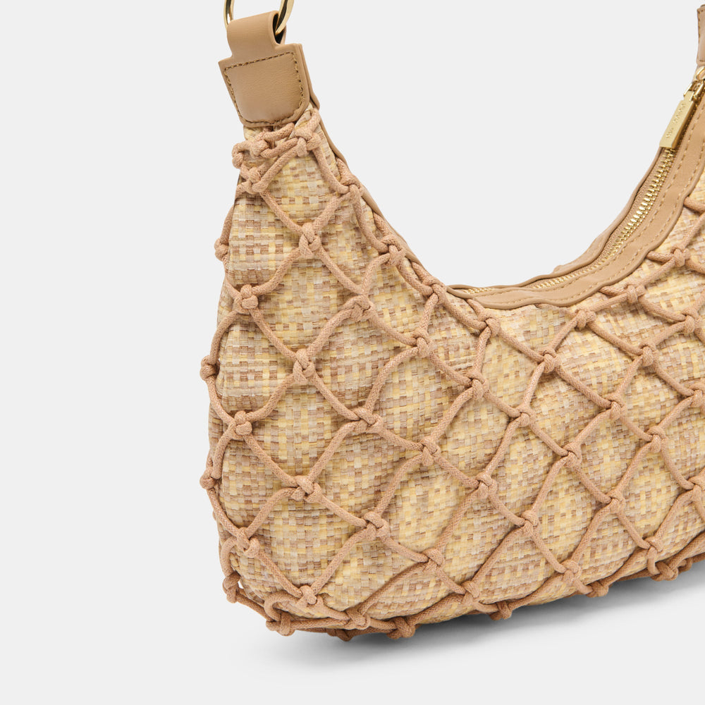 Dolce Vita HANDBAGS | POSITANO SHOULDER BAG NATURAL RAFFIA
 – Dolce Vita