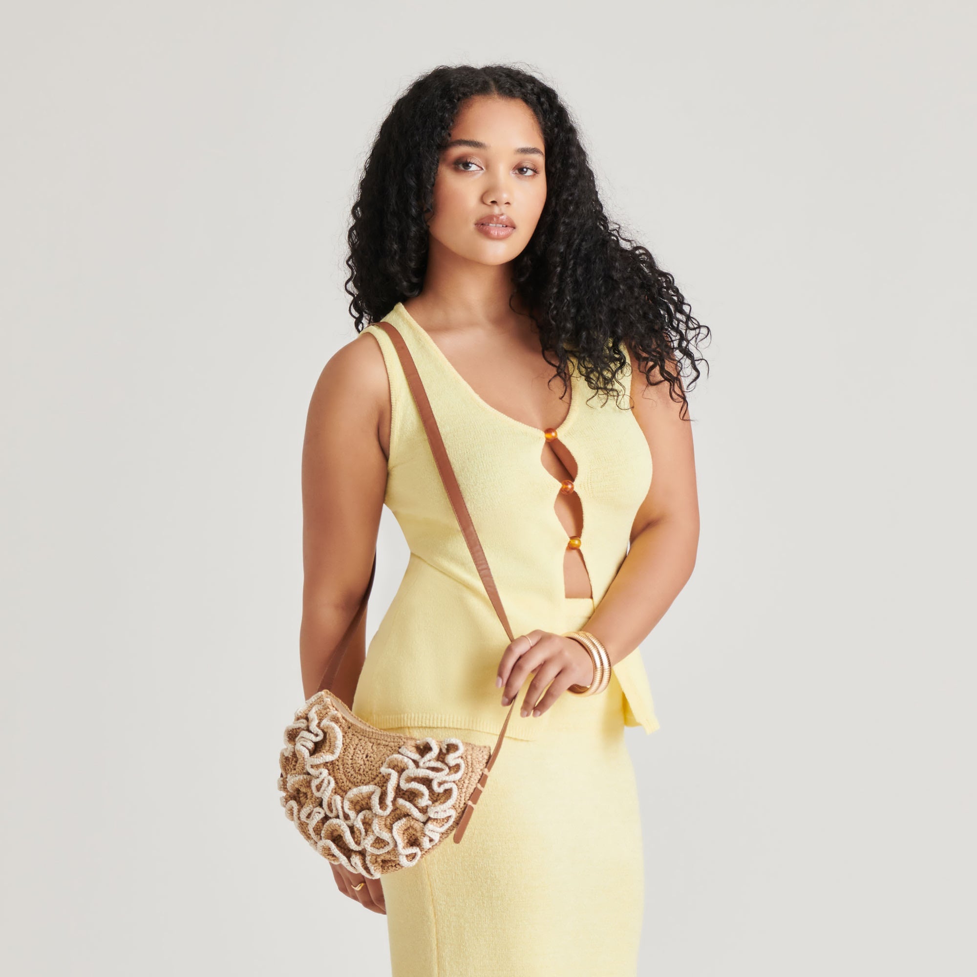 Dolce Vita HANDBAGS | Atrani Natural Raffia Crossbody