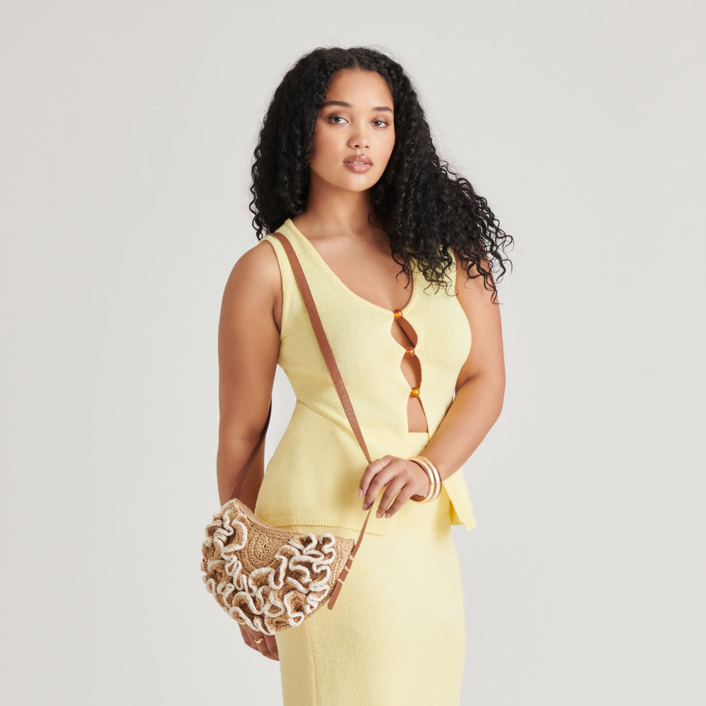 Dolce Vita HANDBAGS | Atrani Natural Raffia Crossbody