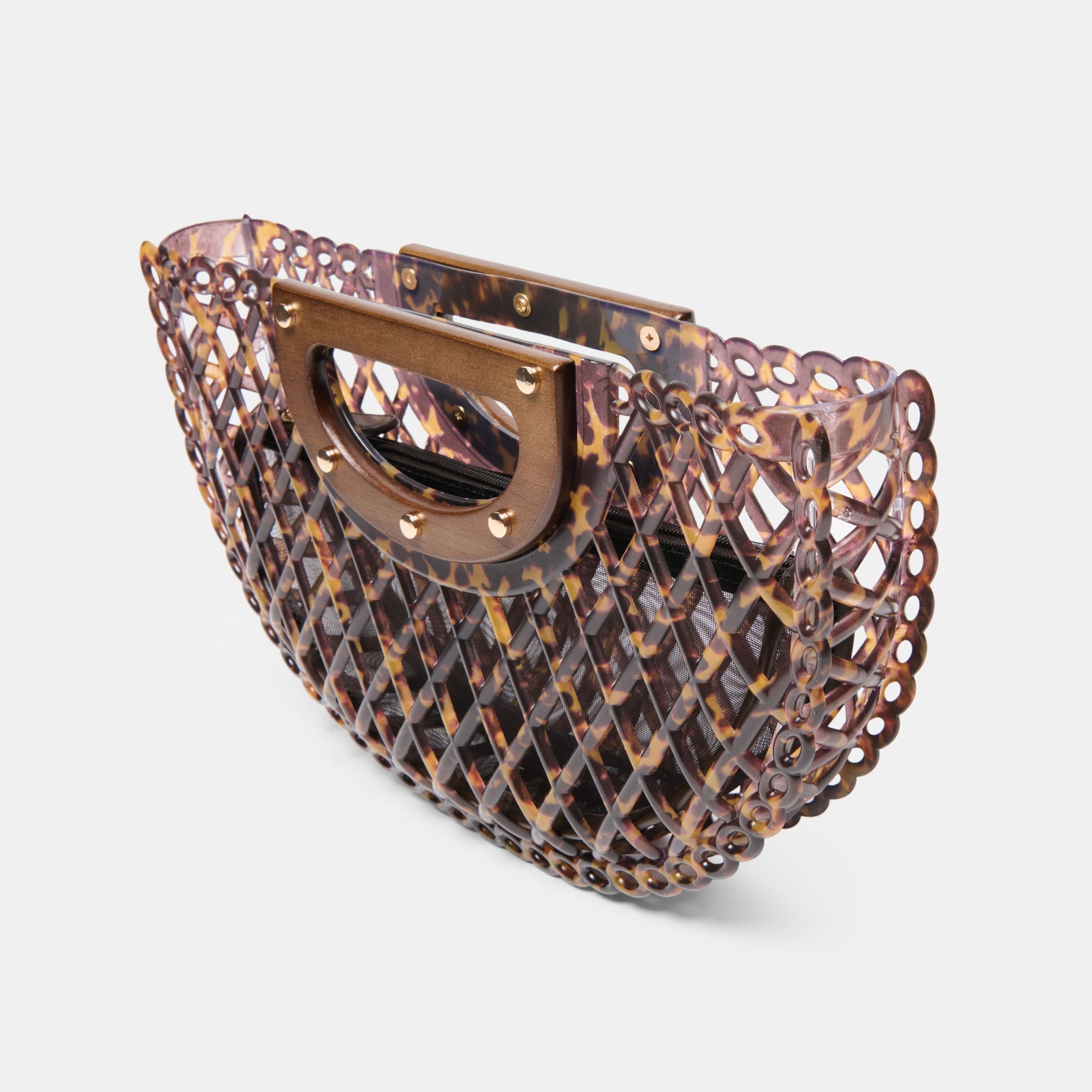 Dolce Vita ACCESSORIES | Solandra Tortoise Jelly Clutch