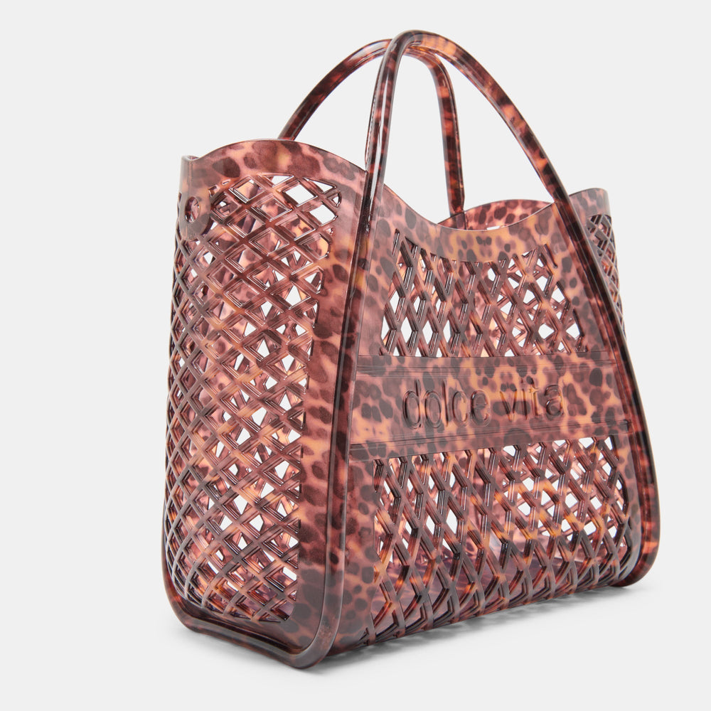 Dolce Vita ACCESSORIES | TOAST Tortoise Stella Jelly Top-Handle Handbag