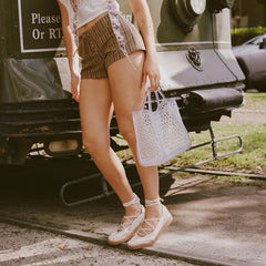 Dolce Vita ACCESSORIES | Toast Clear Stella Handbag