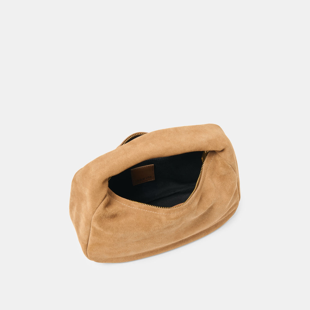 Dolce Vita ACCESSORIES | Frankie Brown Suede Handbag