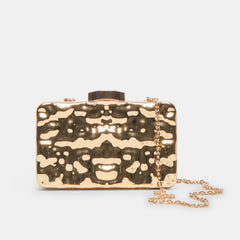 Dolce Vita ACCESSORIES | Delia Gold Metal Clutch
