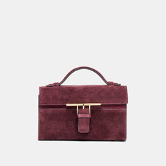 Dolce Vita ACCESSORIES | Zannone Burgundy Suede Crossbody