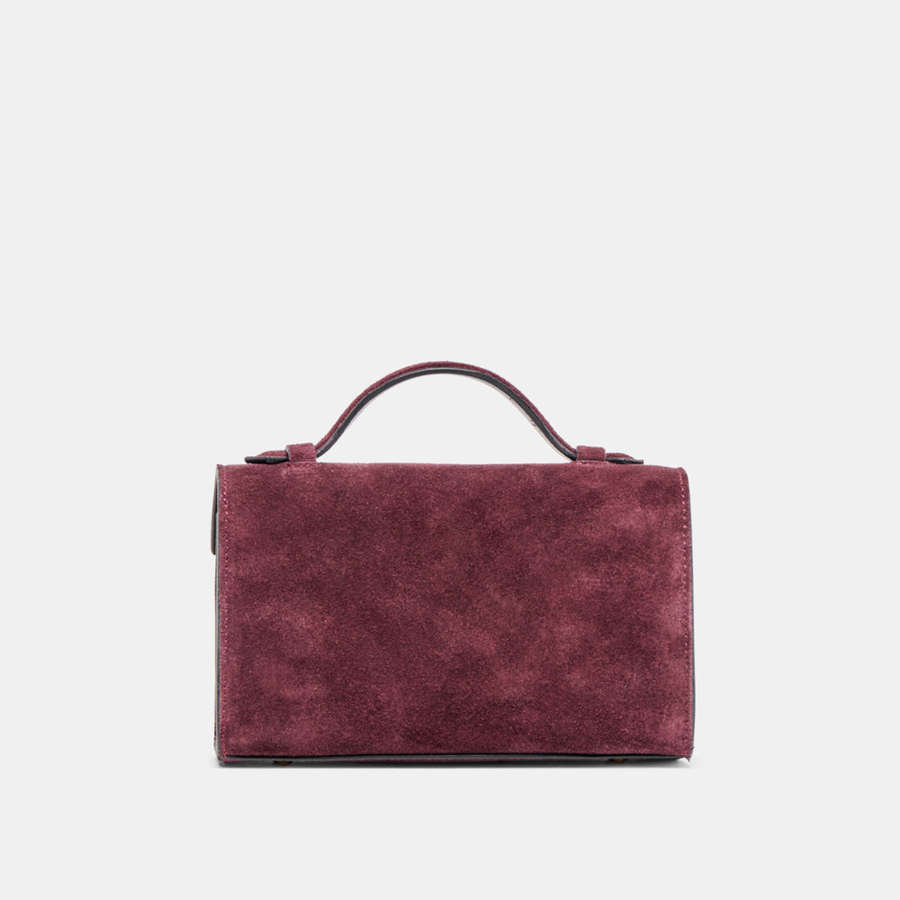 Dolce Vita ACCESSORIES | Zannone Burgundy Suede Crossbody