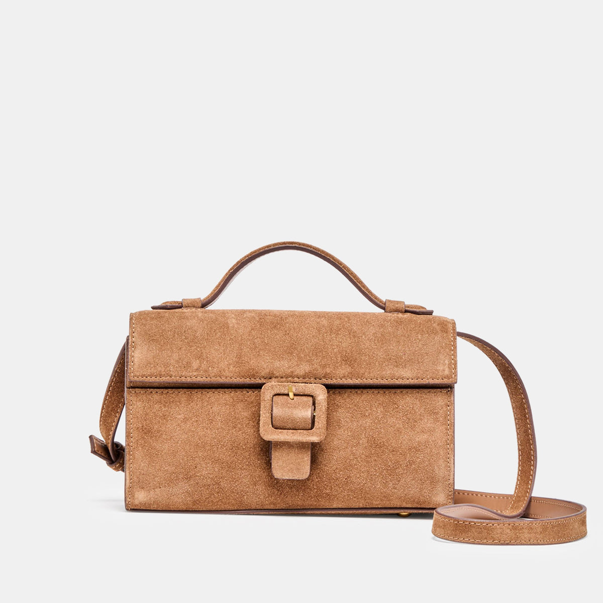 Dolce Vita ACCESSORIES | Chris Camel Suede Crossbody