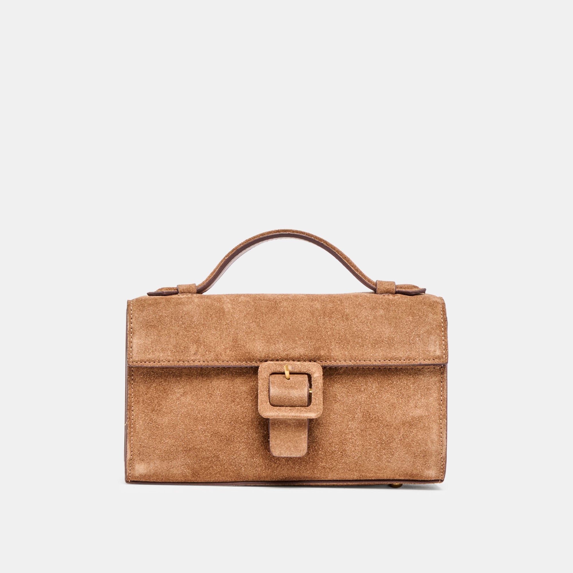 Dolce Vita ACCESSORIES | Chris Camel Suede Crossbody