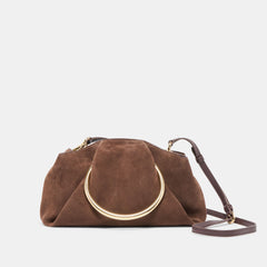 Dolce Vita ACCESSORIES | Channing Espresso Suede Handbag