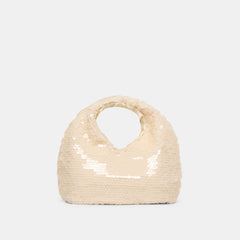 Dolce Vita ACCESSORIES | Dahlia Sequin Ivory Sequin Handbag