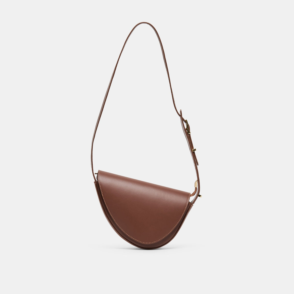 Dolce Vita ACCESSORIES | Sabine Brown Leather Shoulder Bag