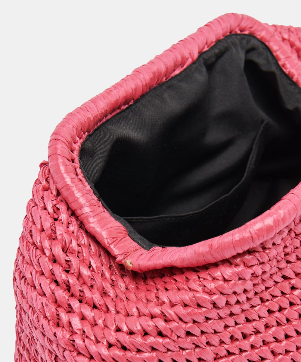 Dolce Vita ACCESSORIES | CRISSY Clutch Bag Orchid Raffia | Orchid Clutch Purse
 – Dolce Vita
