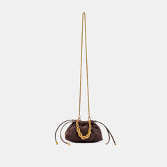Dolce Vita ACCESSORIES | Cleo Espresso Suede Crossbody