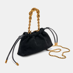 Dolce Vita ACCESSORIES | Cleo Black Suede Crossbody