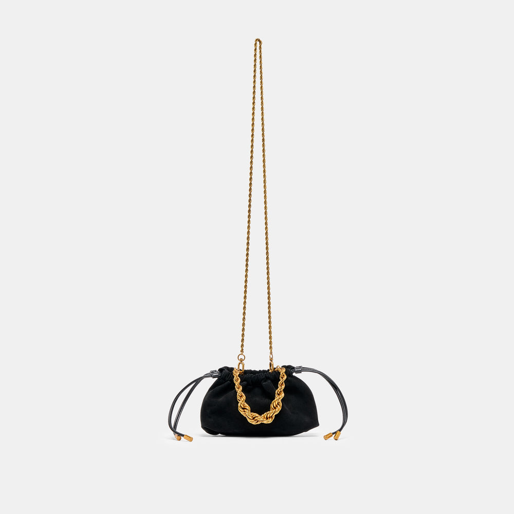 Dolce Vita ACCESSORIES | Cleo Black Suede Crossbody