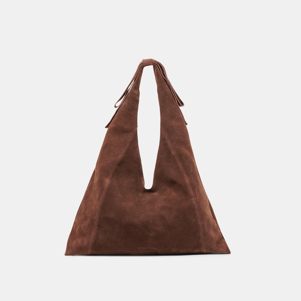 Dolce Vita ACCESSORIES | Marie Chocolate Suede Tote