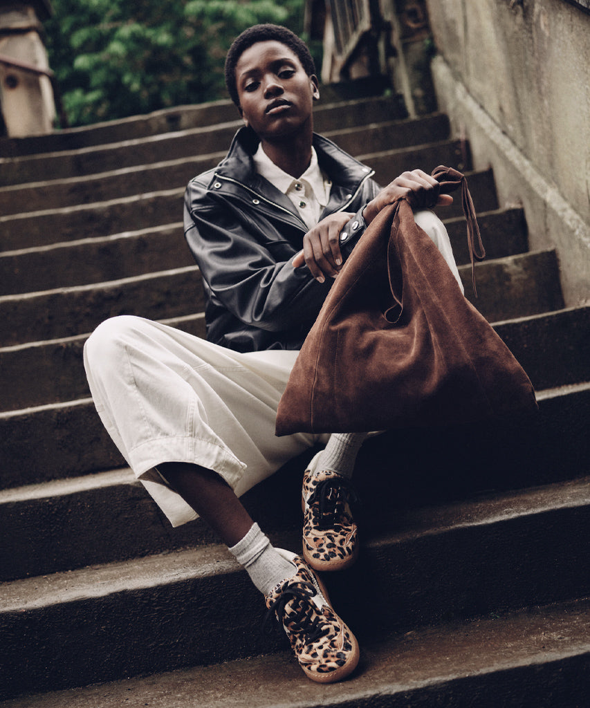Dolce Vita ACCESSORIES | Marie Chocolate Suede Tote