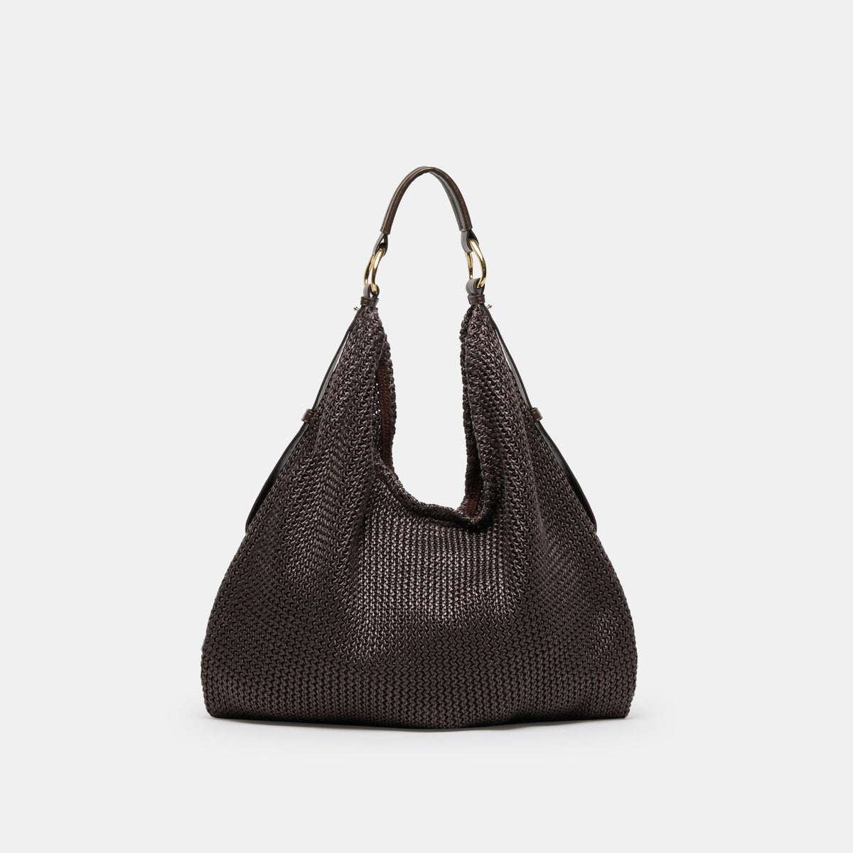 Dolce Vita ACCESSORIES | Miriel Chocolate Raffia Tote