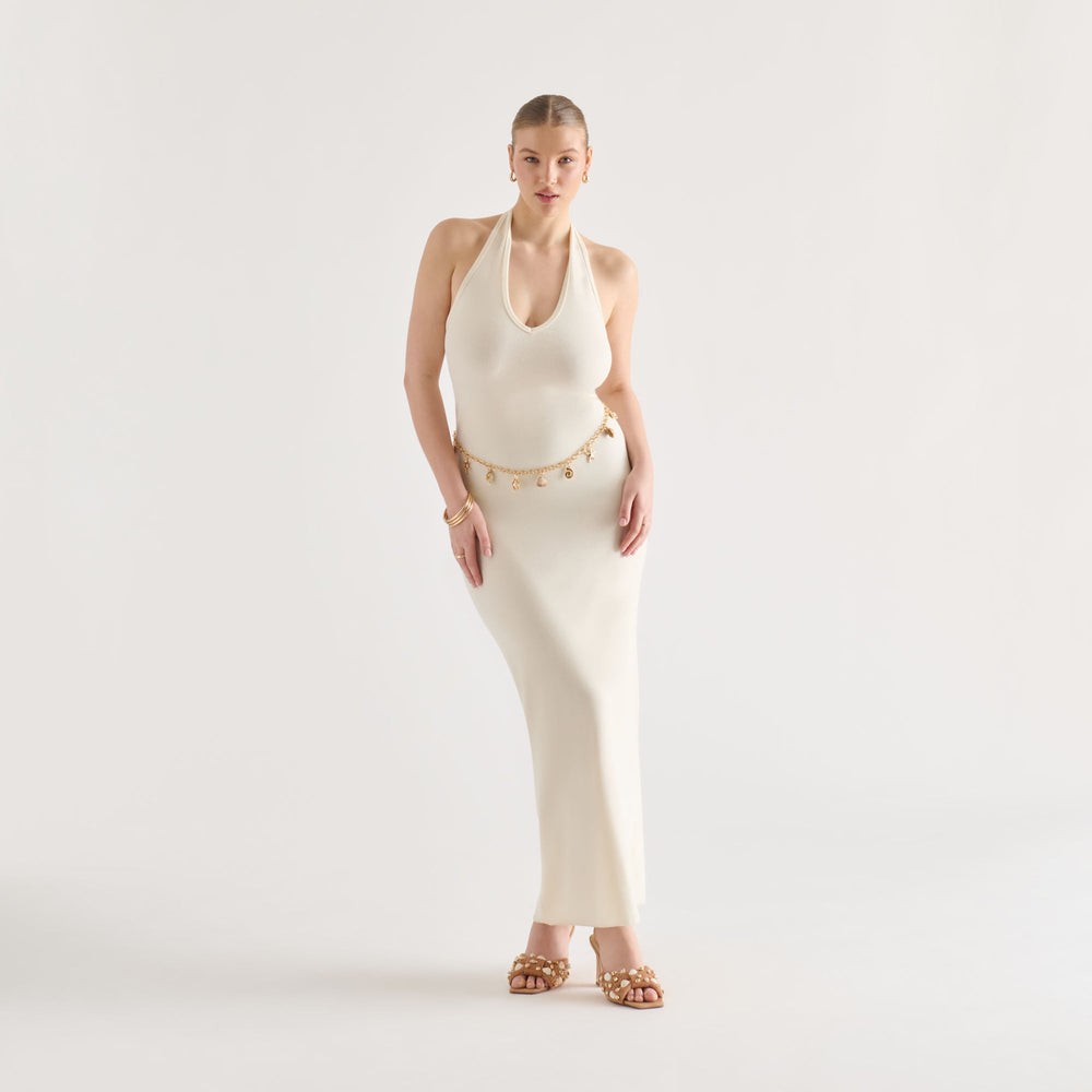 Dolce Vita ACCESSORIES | Shell Gold Chain Link Belt