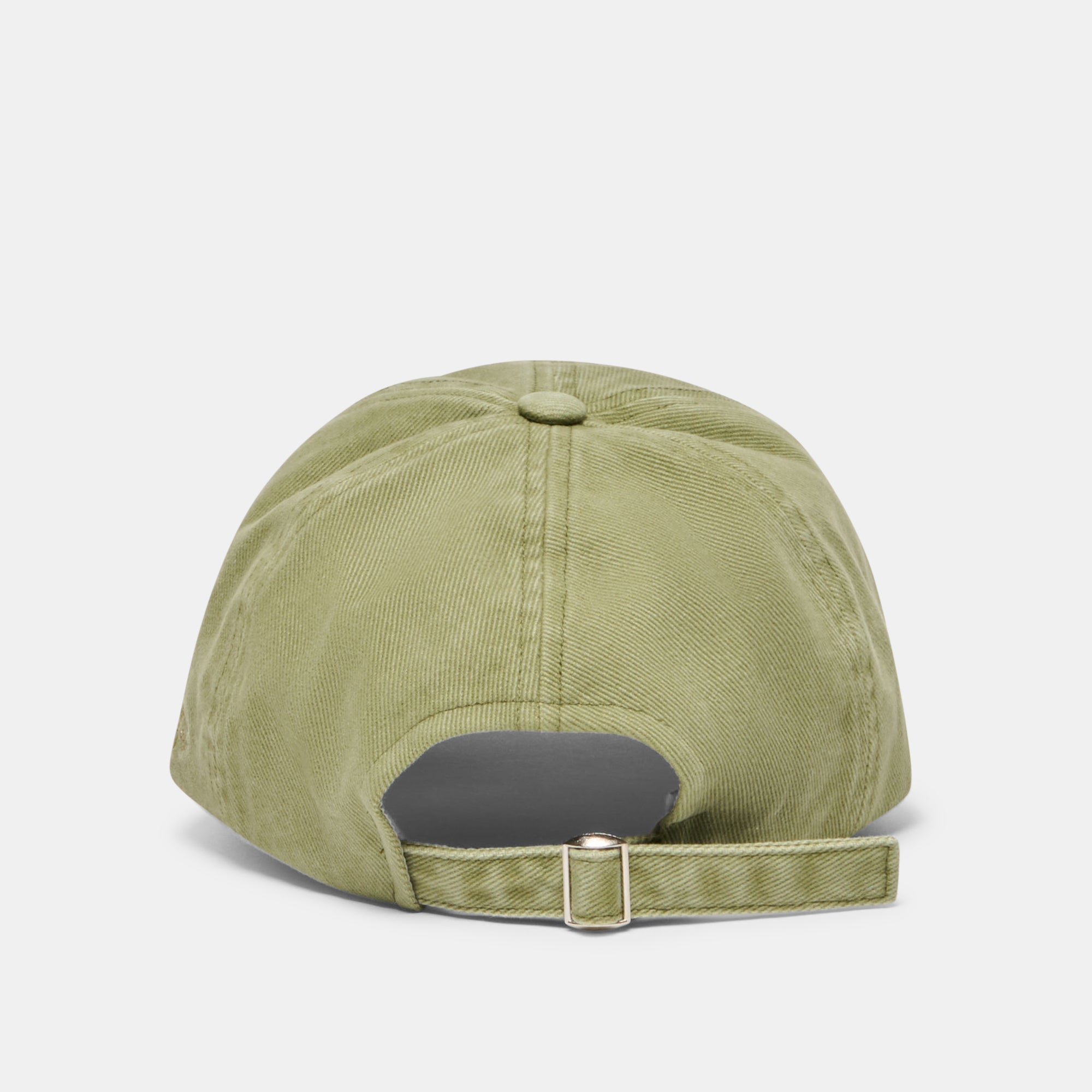 Dolce Vita ACCESSORIES | Distressed Olive Baseball Cap with Embroidery